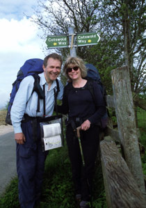 Us on CotsWold Way